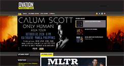 Desktop Screenshot of ovationproductionsmanila.com